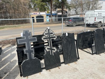 Выставка памятников в г. Выкса