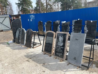 Выставка памятников в г. Выкса