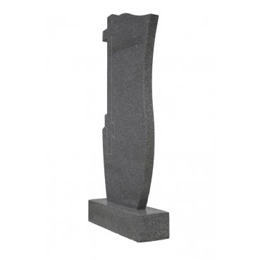 Памятник с крестом из гранита Исетский П18