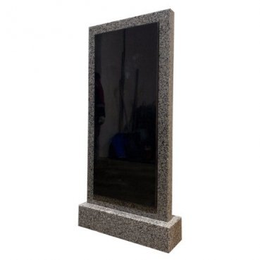 Памятник вертикальный из гранита Возрождение/Габбро П57В