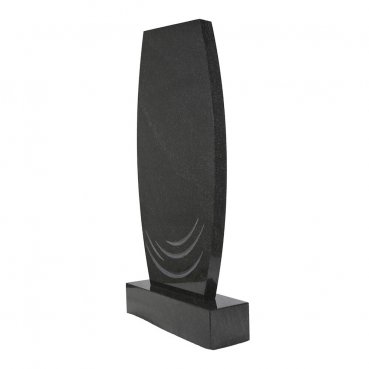 Резной памятник из гранита Габбро-Диабаз П21